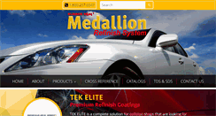 Desktop Screenshot of medallionrefinish.com
